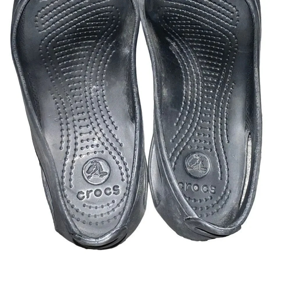 Women's Kadee Flats‎ in Black by Crocs Size 6 - Picture 3 of 8